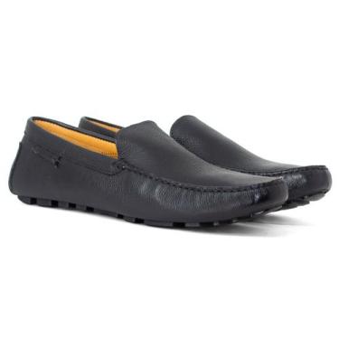 Imagem de Sapato Masculino Mocassim Richards RCH Drive Farmstead Couro, Preto, 4