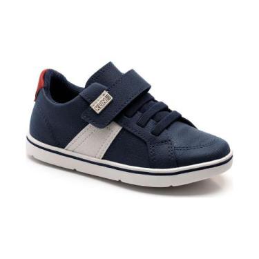 Imagem de Sapato Infantil Klin Flyer Mini Marinho e Branco 117.168, 20