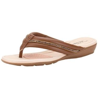 Imagem de Tamanco feminino flat modare 7127248, Café, 37