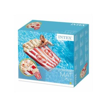 Imagem de Colchão Inflável Para Piscina Boia Pipoca - Intex 58779
