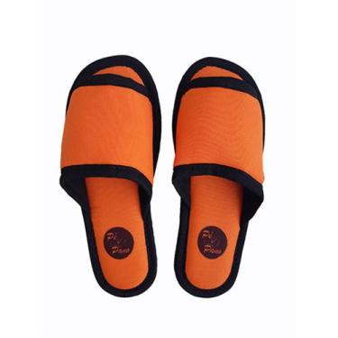 Imagem de Chinelo de Pano 33 / 34 - Coleção Pé & Pano Colors - Laranja