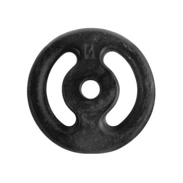 Imagem de Anilha Ferro Fundido Pintada Fitness Academia 4,0 Kg - ANILHAS FITNESS