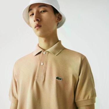 Imagem de Camisa Polo de Caimento Clássico Original L.12.12 - Lacoste, Beige, XG