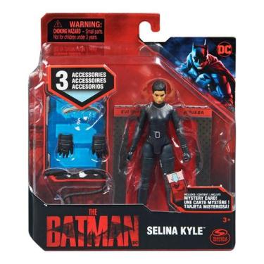 Imagem de Boneco The Batman Mulher Gato Articulado 10cm Dc Comics Sunny