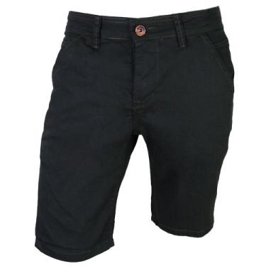 Imagem de Bermuda Sarja Masculina Sawary Comfort Verde Militar - 2760, 48, Verde