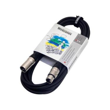Imagem de Cabo De Microfone Pro Balanceado Emborrachado Mpbe-03 3 Metros Wirecon