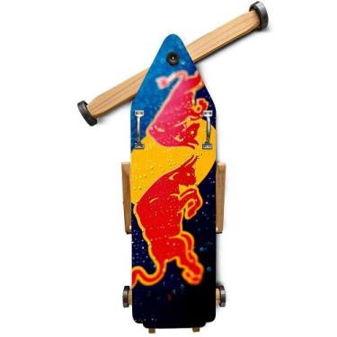 Imagem de Carrinho de Rolimã Vintage Madeira Brinquedo Redbull - spezialle