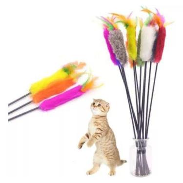 Imagem de Brinquedo Provocador de Gato em Formato de Rato - ACF STORE