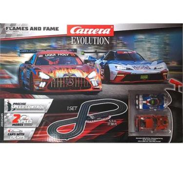 Imagem de Autorama - Pista Eletrica Carrera Evolutinos Flames And Fame 5,3 Mt 1/
