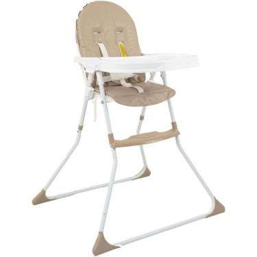 Imagem de Cadeira de Alimentação Alta para Bebê Nick 5025 Até 23kg Dobrável Sand Galzerano