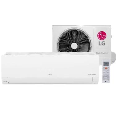 Imagem de Ar-Condicionado LG DUAL Inverter Compact +AI 12.000 BTU Frio 220V S3-Q12JAQAL