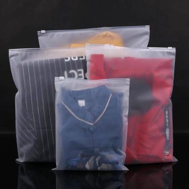 Imagem de Saco Zip Slider 30x40cm P/ Roupas Transparente Fosco 50 Un