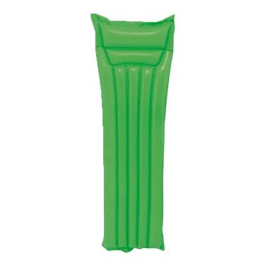 Imagem de Colchão Inflável Summer com Descanso de Cabeça e Duas Câmaras de Ar Verde Mor