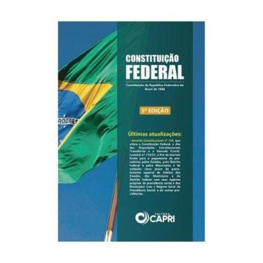 Imagem de Constituição federal do brasil - 2025 - CAPRI EDITORA