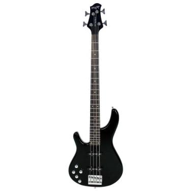 Imagem de Contrabaixo Tagima Mill-4 BK LH Black Canhoto 4 Cordas Ativo, UNICA, U