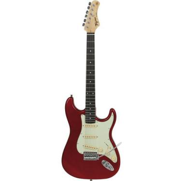 Imagem de Guitarra Tagima TG-500 CA E/MG TW Series Stratocaster Vermelha C/ Escu