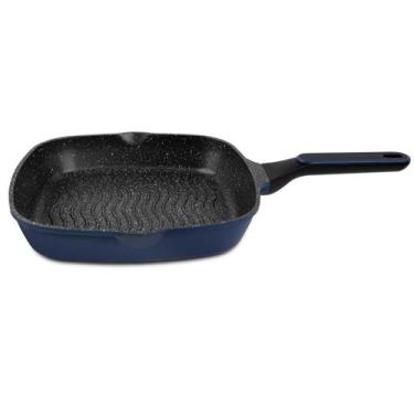 Imagem de Frigideira Grill Hercules Marine Antiaderente 28 cm Indução Ceramico A
