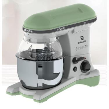Imagem de Batedeira Planetária BP-500 Eclair Verde c/ 3 batedores - BRAESI, Bivo