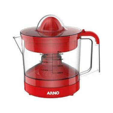 Imagem de Espremedor de Frutas Elétrico Express 40W 750ML Vermelho Arno