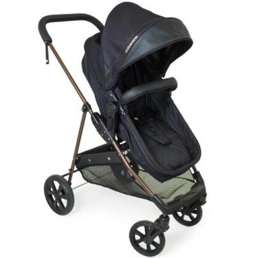 Imagem de Carrinho de Bebê Galzerano Napoli G22 Preto Cobre