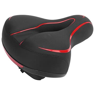 Imagem de Andrew Almofada de sela de bicicleta, capa de assento de bicicleta confortável com absorção de choque para bicicleta ao ar livre