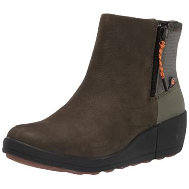 Imagem de BOGS Bota de neve feminina Vista Rugged Zip, Oliva, 9