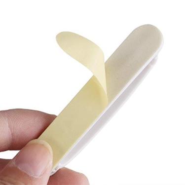 Imagem de Organizador de cabos de mesa, organizador de cabos de plástico, organizador de cabos eletrônicos, mesa para escritório