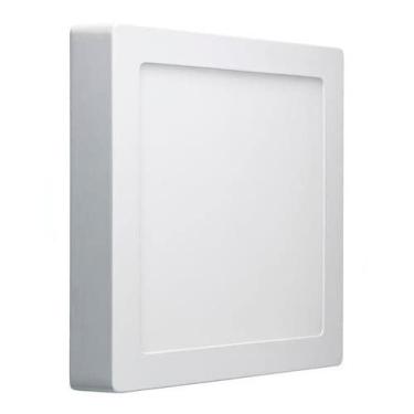 Imagem de Painel Led Brilia Sobrepor Quadrado 208x208x24mm Branco 18W Autovolt 100-240V 4000 K - Neutro