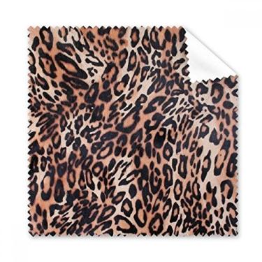 Imagem de Pano de limpeza com estampa abstrata de penas de leopardo, 5 peças