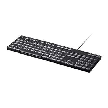 Imagem de Monoprice Essential USB Keyboard - Black, Comfortable Key Action, Ideal Key Layout, Simple Wired Operation, Functional Form Factor