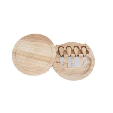 Imagem de Conjunto Tábua Para Queijo Com Utensílios