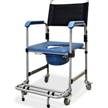 Imagem de Cadeira De Banho Higienica Dobravel Aço150 Kg Dellamed D50