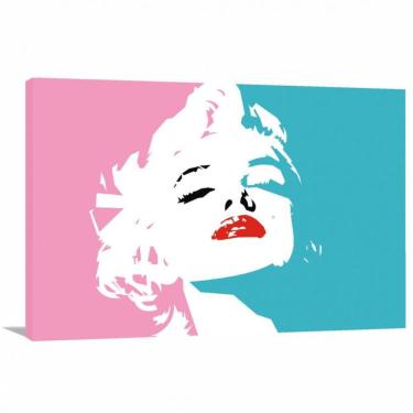 Imagem de Quadro decorativo Marilyn Monroe - Artístico - Tela em Tecid 1