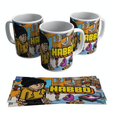 Imagem de Caneca Habbo Hotel Game Pc 325ml
