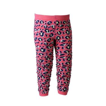 Imagem de Calça Legging Infantil Rosa Oncinha PIMPOLHO 82033