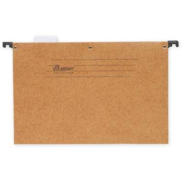 Imagem de Pasta Suspensa Marmorizada Haste Metal Caixa Com 50Un