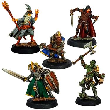 Imagem de Kit Aventureiro III - Miniaturas Com Pintura - RPG