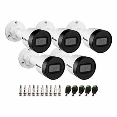 Imagem de Kit 5 Câmeras Intelbras 4 MP - VIP 1430 B G2 com Lente 3,6mm Bullet Compatível Com A Tecnologia PoE, Resistente à Chuva IP67 + Conectores