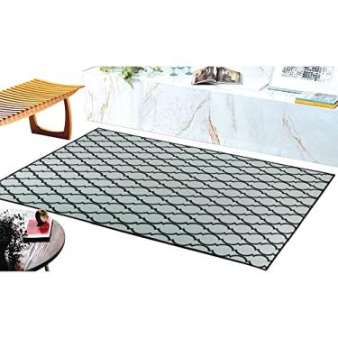 Imagem de Tapete Quarto Cinza 2,00x2,50 Ht-13 Não Derrapa