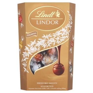 Imagem de Bombom Sortido De Chocolate Suíço Lindt Lindor, 1 Caixa 200G