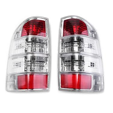 Imagem de JESYMBX Para Ford Ranger Thunder Pickup Truck 2006-2011 Luz traseira Lâmpada de freio Luzes traseiras Par transparente sem fio