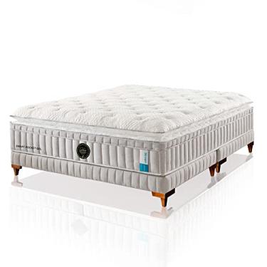 Imagem de Colchão Látex SMT PKT Qgel Cobre_BOX_Casal 138x188cm