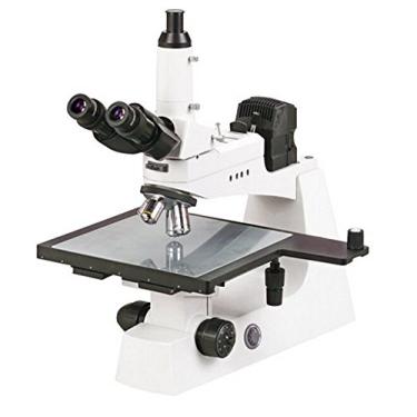 Imagem de GOWE Binóculo microscópio metalúrgico de biologia estéreo metalúrgica ótica horizontal EW10/22 ocular de campo extra largo EW10/22