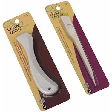 Imagem de Bequilter Conjunto de 2 pçs/lote de creaser de papel para faça você mesmo álbum de fotos ferramenta dobrável artesanato cortador lateral de borda