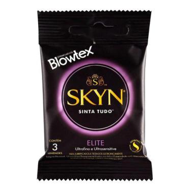 Imagem de Preservativo Skyn Elite Extra Fino 1 Pct Com 3 Unidades - Blowtex