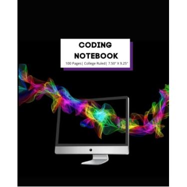 Imagem de Coding Notebook with Computer Theme| Programmer Notebook| Coding Developer Notebook Gift| Coding Projects: Use to code in C, C++, HTML, Java, Python, and any other Programming Languages.