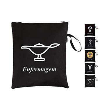Imagem de Porta Jaleco necessaire organizador bolsa unissex - Diversas Profissões (ENFERMAGEM)