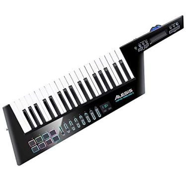 Imagem de Alesis Vortex Wireless 2 - Controlador Keytar sem fio USB MIDI de alto desempenho com pacote de software profissional incluído, preto