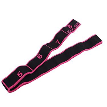 Imagem de Faixa de resistência, faixa de resistência ao exercício fornece espaço suficiente Selecione resistência para atender às suas necessidades Boa elasticidade para academia para escritório para a vida em