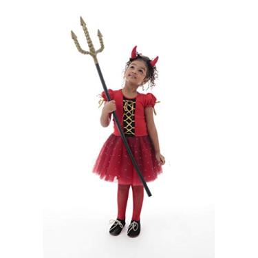 Imagem de Fantasia Vestido Diabinha - HALLOWEEN - QUIMERA KIDS Tamanho:4